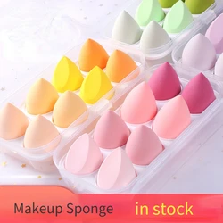 1/3/4Pcs Cosmetic Puff Soft Makeup Sponge Foundation Powder Sponge No Box for Women MakeUp Accessories Cosmetic Tool Dry and Wet