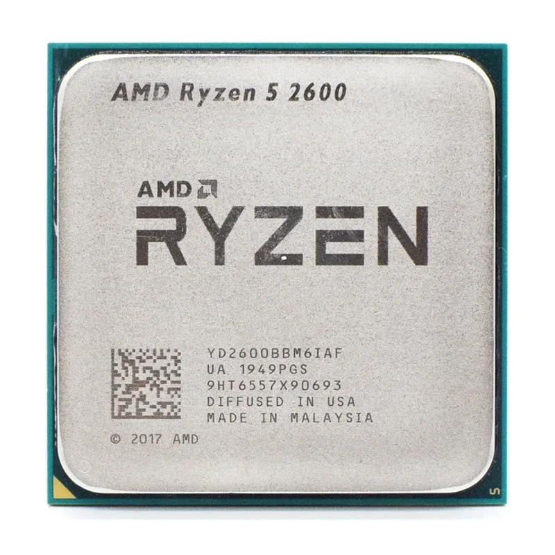 AMD Ryzen 5 2600 R5 2600 6 Cores 12 Threads AM4 DDR4 Desktop CPU for B450 X470 Motherboard Upgrade PC Building view 6
