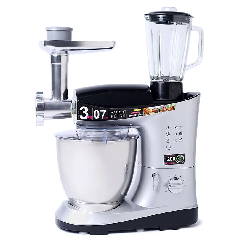 

Stand Mixers 4 In 1with Heating Function 7L