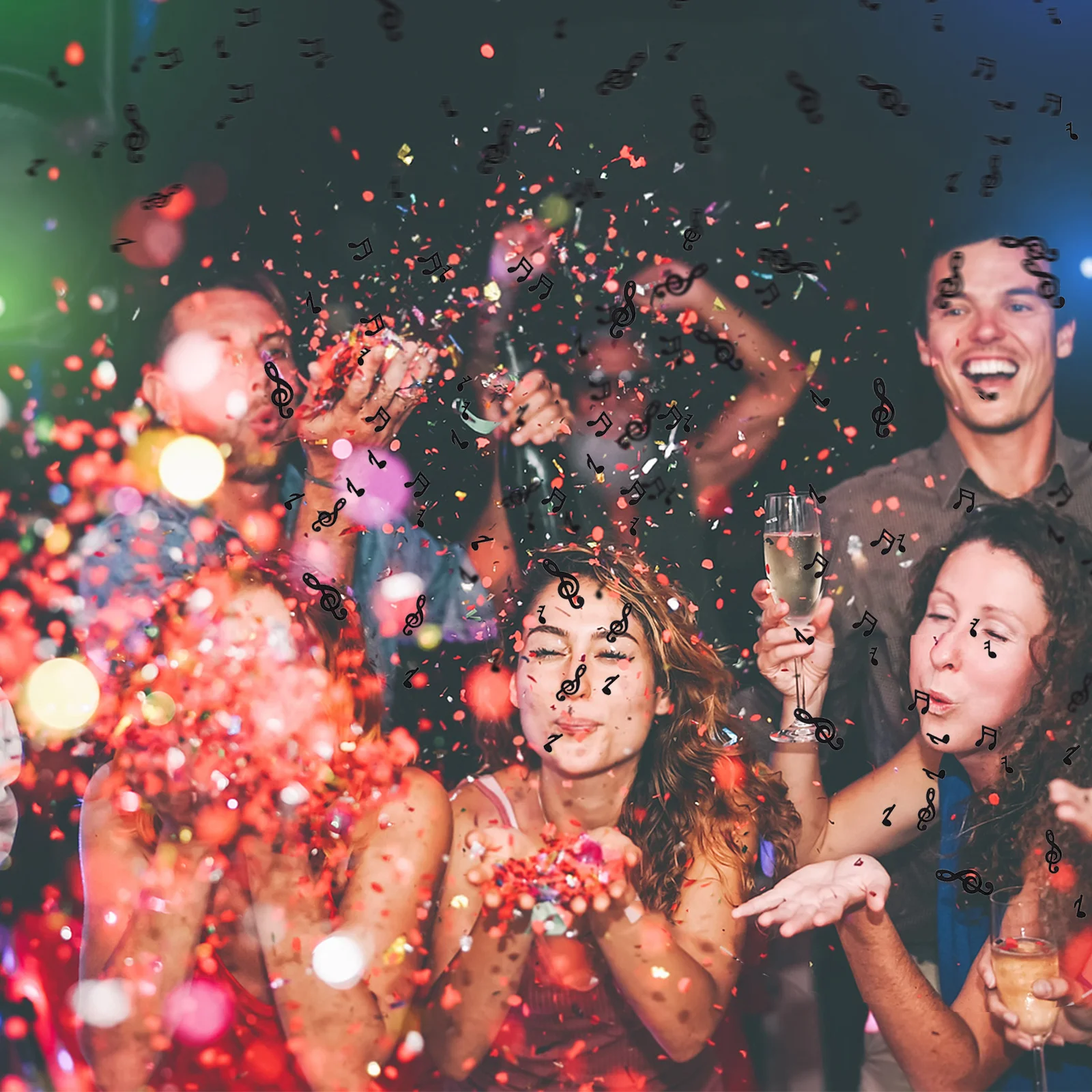 

1Pack 15G Musical Note Confetti Decoration High Quality Reusable Party Favors for Wedding Birthday Shower Romantic Event