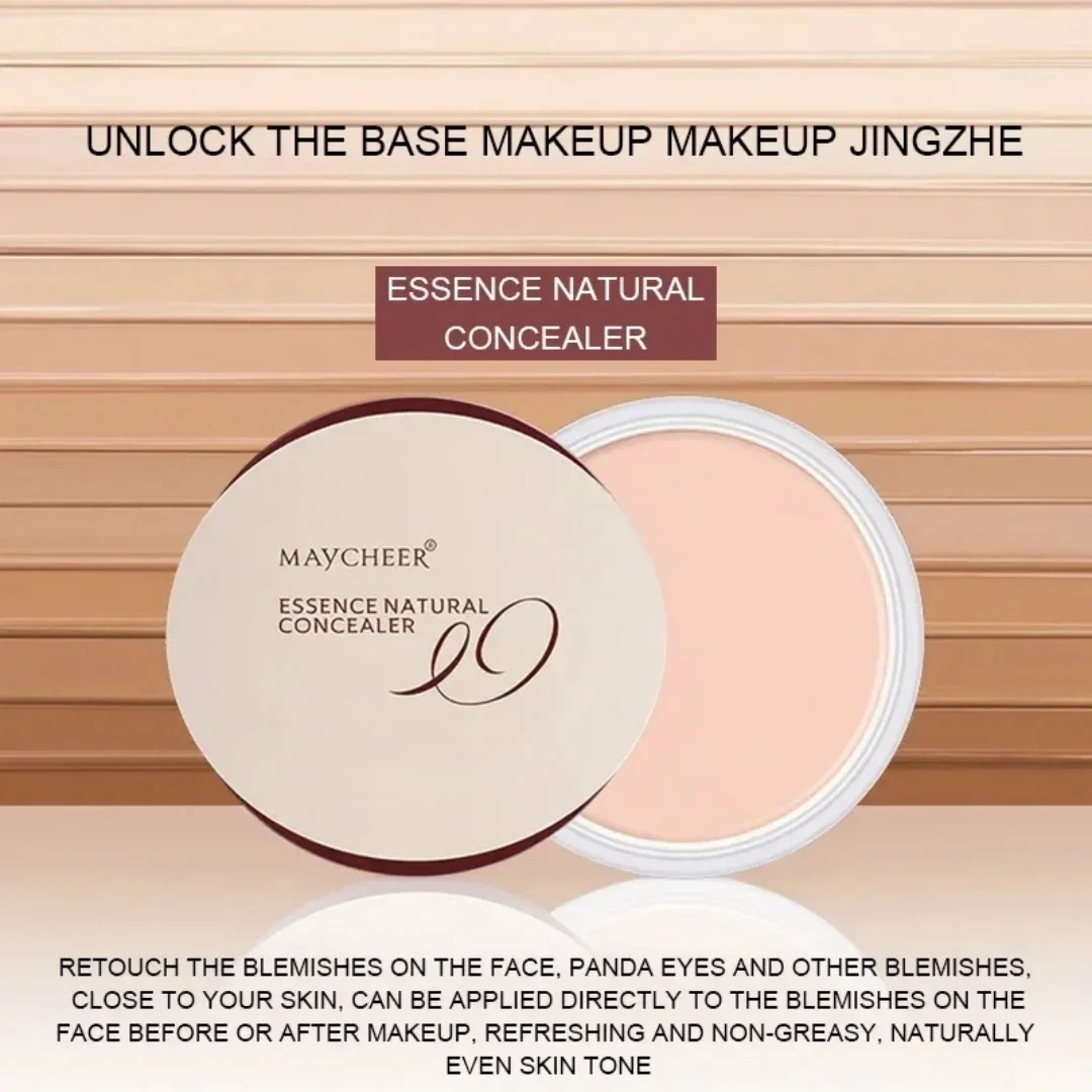 4색 방수 풀 커버리지 컨실러 문신 흉터 여드름 자국 다크서클 자연스러운 마무리 파운데이션 모든 피부톤용