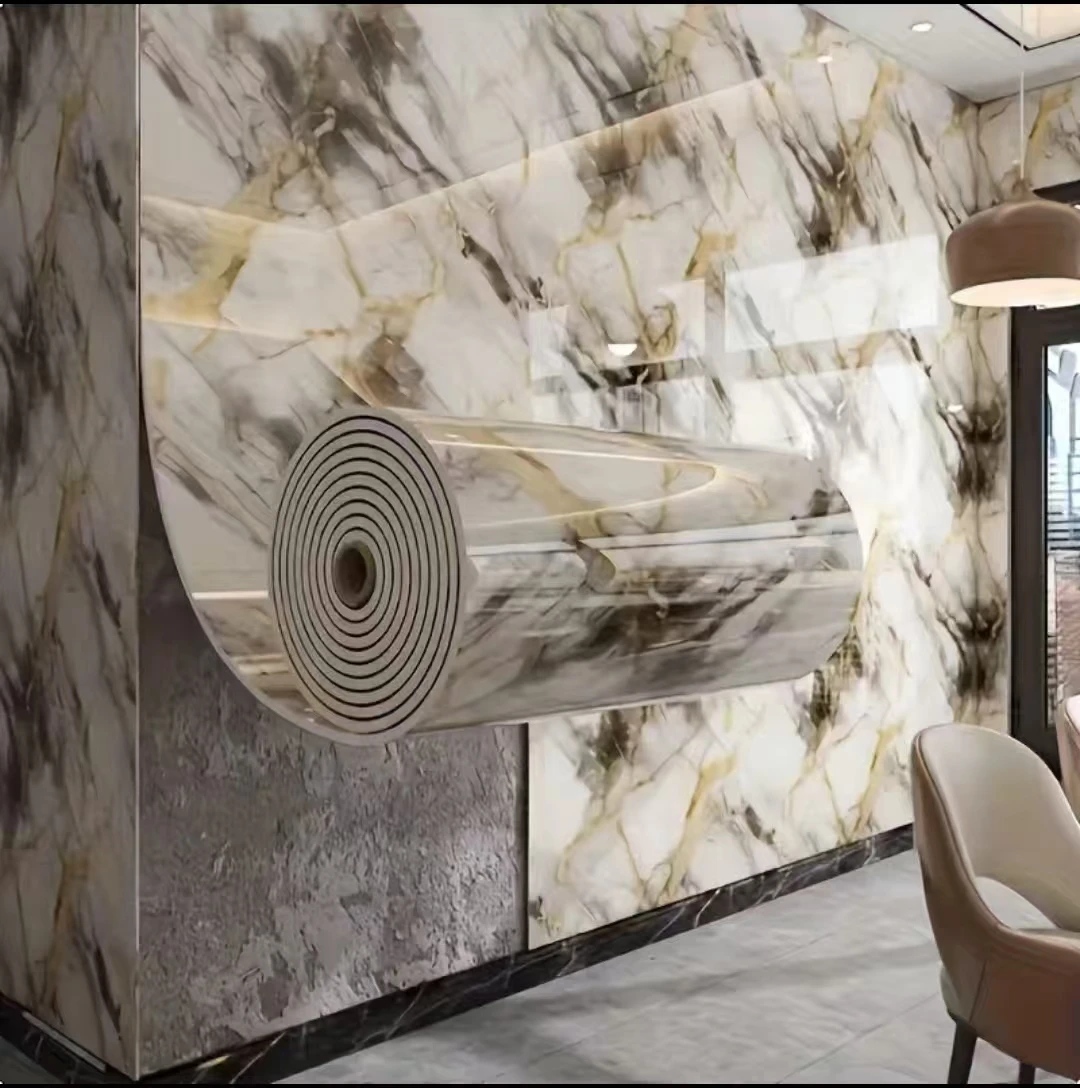 วอลเปเปอร์ลายหินอ่อนแบบมีกาวใน - Office Furniture Ghana บทวิจารณ์และราคา