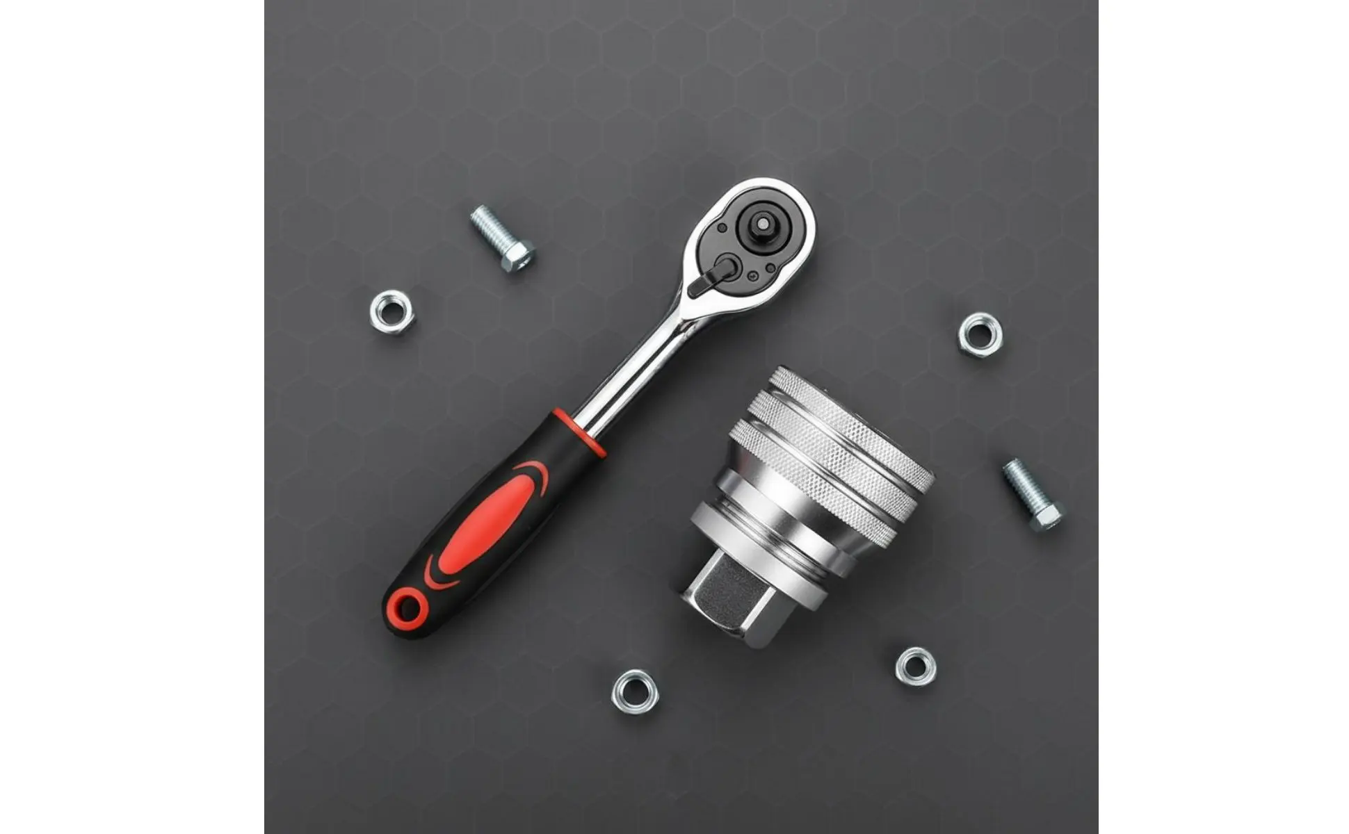 2 Pieces Universal Socket Wrench Portable Drill Socket Adapter Universal Maintenance Tool Labor-Saving High Rotational Force