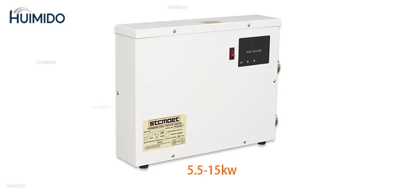 Portable Electric Energy Saving 5.5kW-60kW Pool Heater Pump Electric Heater Commercial Pool Spa Pool Heater