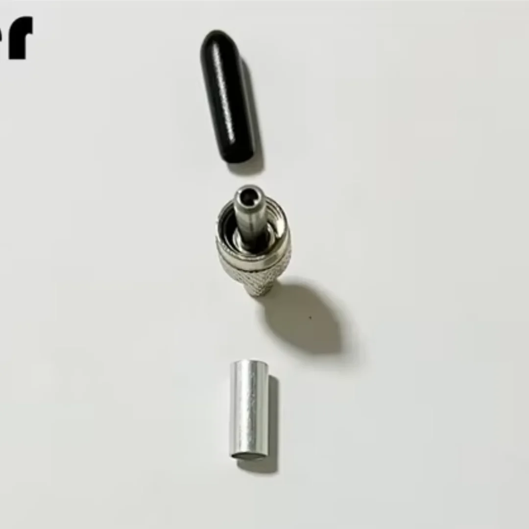 

HPSMA905 fiber optic connector kits 127um 130um 230um groove type metal plug SMA905 suspended plug quartz optical fibre 10pcs