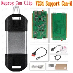 New Car Diagnostic Tool For Rena Can Clip Newest V234 Reprog Best PCB OBD2 Code Reader Scanner Full Chip