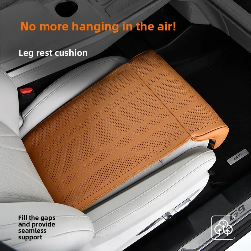 Universal Car Seat Leg Rest Extender Support Cushion Memory Foam Breathable Mesh Auto Legrest for Sedan SUV Truck 1PC