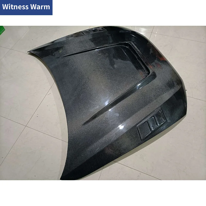 Carbon Fiber/FRP Unpainted/Forged Engine Cover Bonnet Hood For Audi A6 C7 S6 RS6 Car body kit Tuning 2012-2016