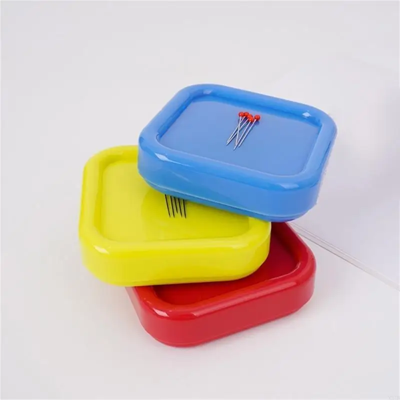 Porta cucitura magnetica Porta stoccaggio Organizzatori ago portatile per perno cucito