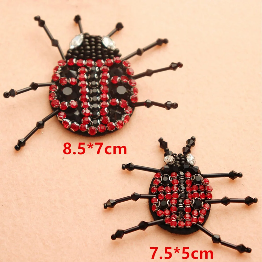 التصحيح أحجار الراين الخرز المطرزة الحديد على زين DIY بها بنفسك الملابس ديكور بقع النسيج الصغيرة