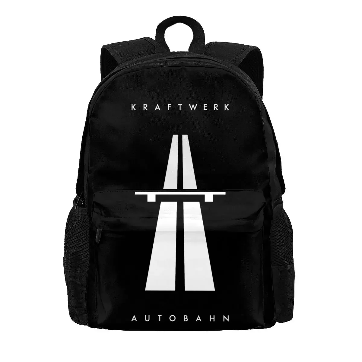 Autobahn Premium Kraftwerk Inspired Large Capacity Backpack Print Foldable 3d Printing School Sport Bag