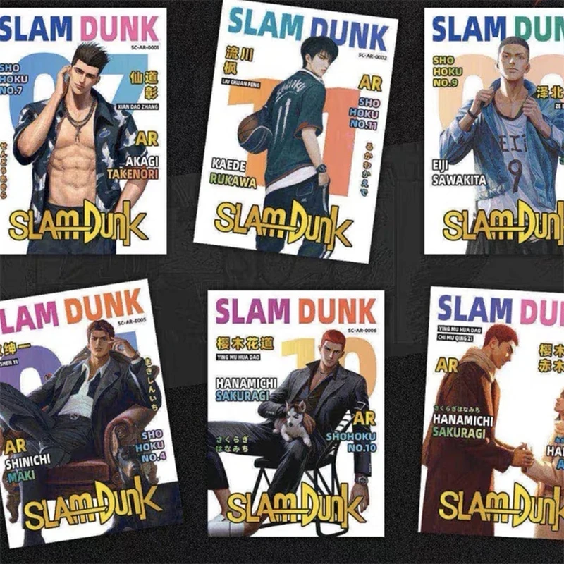 สแลม Dunk SP การ์ด SSP การ์ดอะนิเมะตัวละคร Sakuragi hanamichi Jin Soichiro การ์ดสะสมหายากของขวัญคริสต์มาสวันเกิดเกมของเล่น