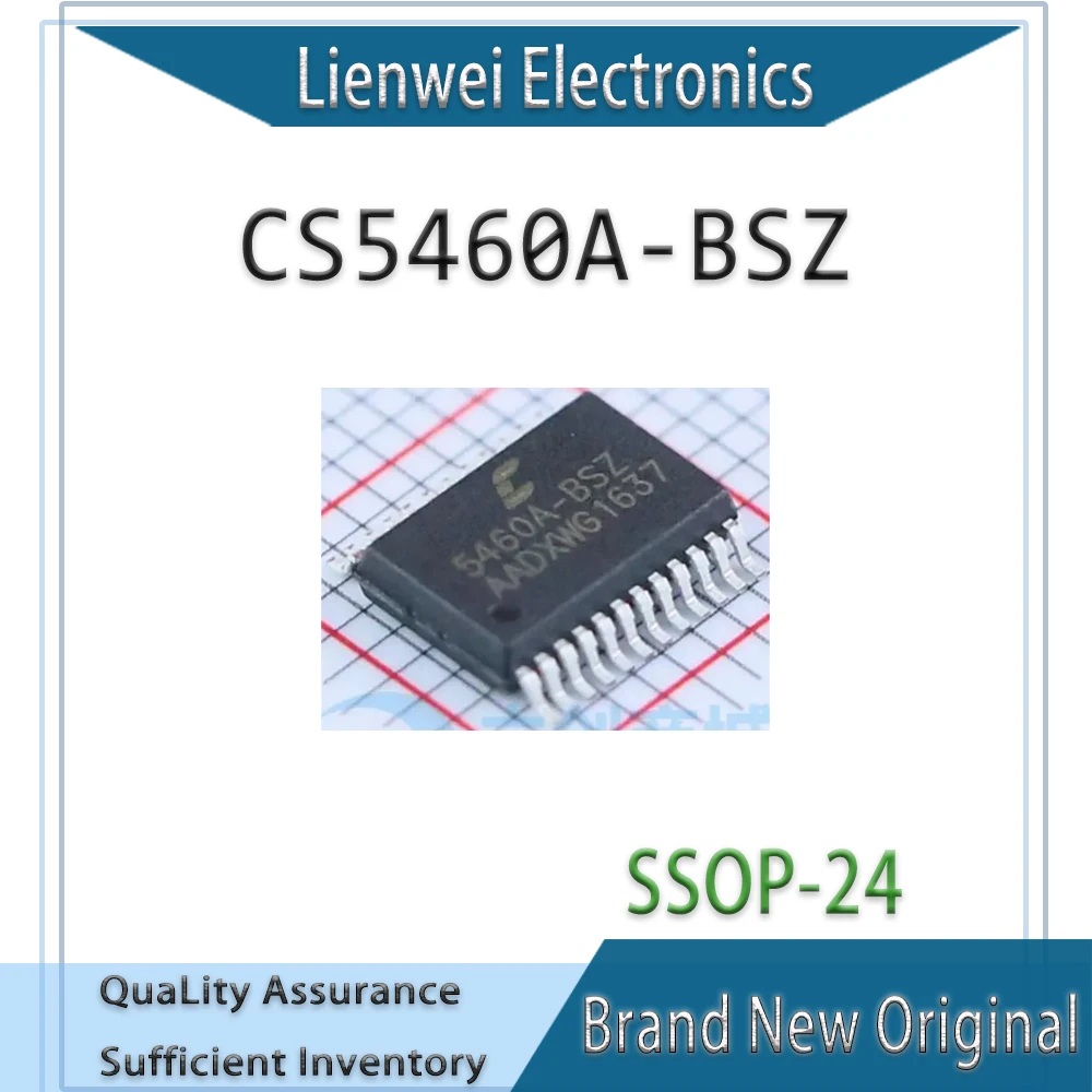 

100% New Original CS5460A CS5460A-BSZ IC Chipset SSOP-24