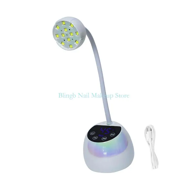

28TA Intelligent Transducer Unguis Dryer Thin Radio Plan Fast Cream Rub Curing Technology Travel Friendly Beauty Tool