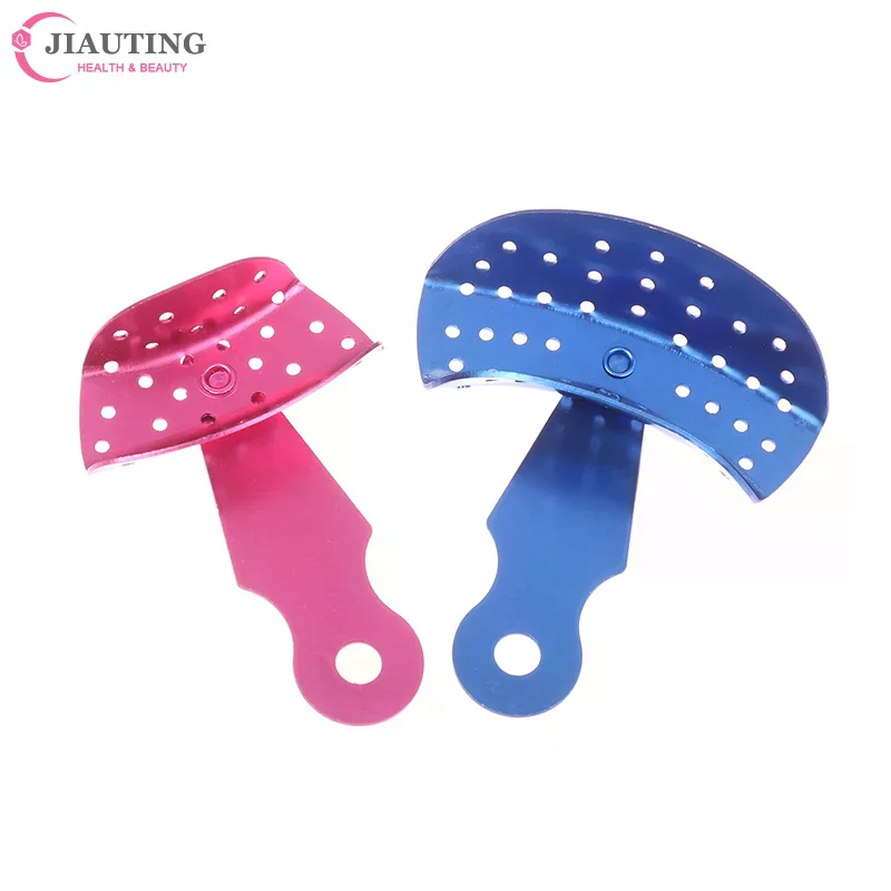 

Dental Impression Tray Rotatable Adjustable Aluminum Tray Adult/child Autoclavable Impression Perforated Trays Oral Teeth Tools