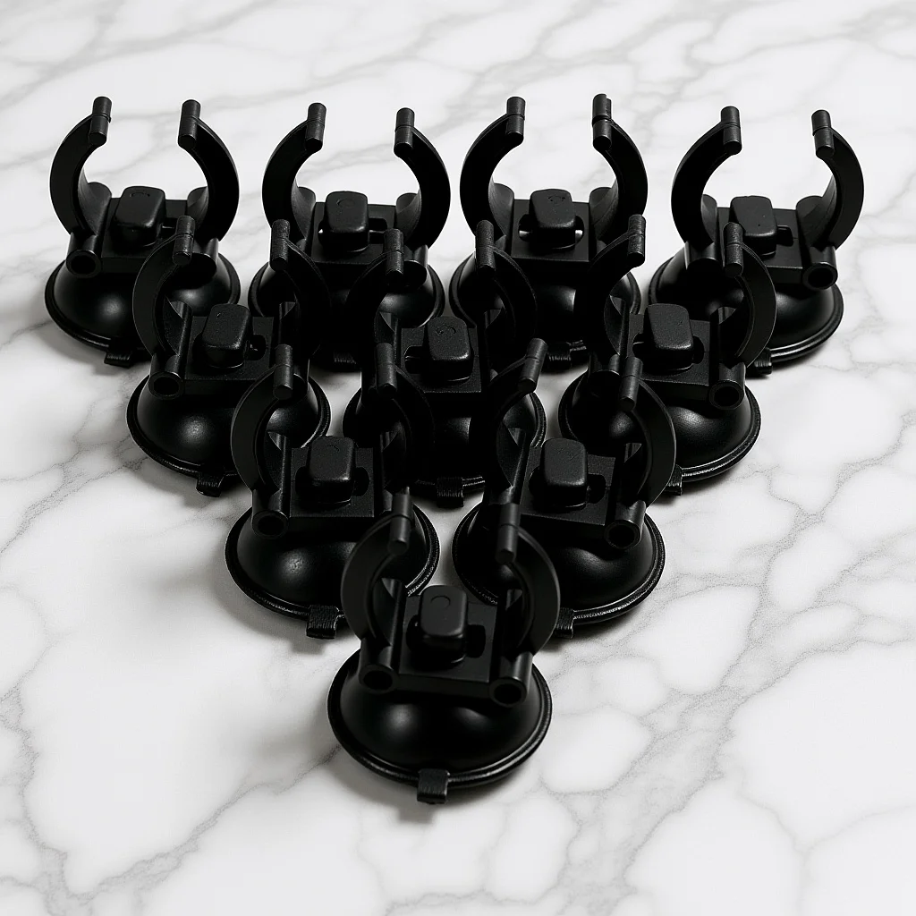 

10Pcs Aquarium Sucker Clips Heating Rod Holder Fish Tank Light Mounting Clips Lamp Brackets Aquarium Light Brackets