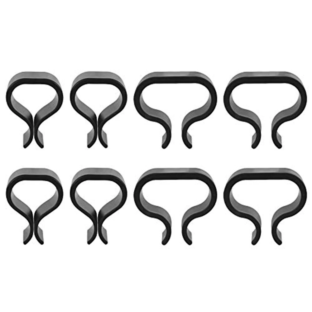 Black Color Garden Furniture Clips Outdoor Couch Fasteners Practical Furniture Accessories Versatile Use Easy To Install