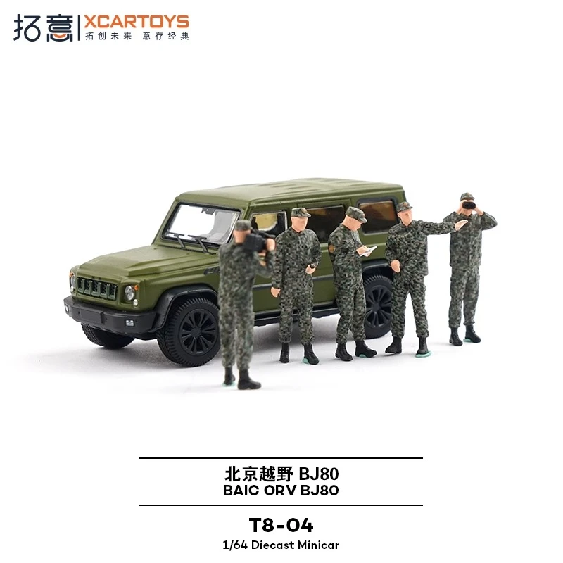 

XCARTOYS 1:64 BJ80 имитация наведения и регулировки упражнений, набор из сплава, литье под давлением модель автомобиля, коллекция для энтузиастов, игрушка для мальчика, подарок