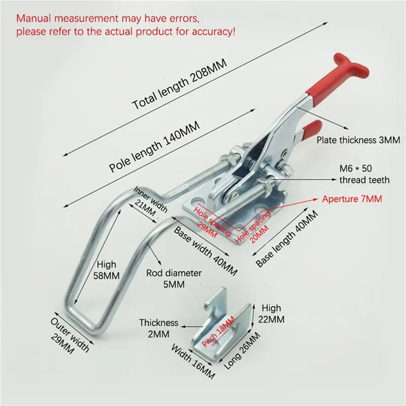 T24C 8 Pcs Agricultural Drone Transport Fixing Clip For DJI T20P/T30/T40/T50/T60/T70/T100 /XAG P100pro