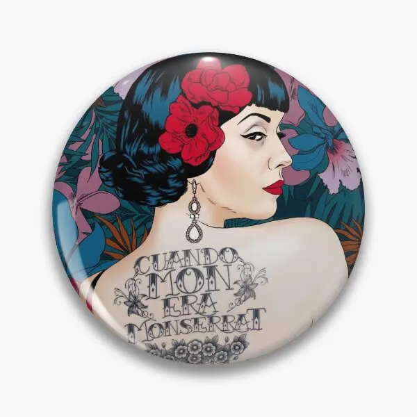 Mon Laferte-Pin de botón suave, broche de joyería de Metal, decoración de regalo, Pin de solapa divertido, lindo, moda, sombrero, amante, cuello creativo, ropa