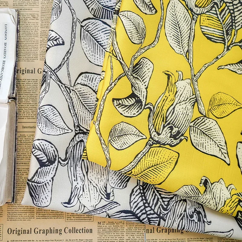 

Yarn-dyed Jacquard Fabric Women's Autumn Winter Dress Shirt Messenger Bag Fashion Sewing Wholesale Material Cloth by the Meter