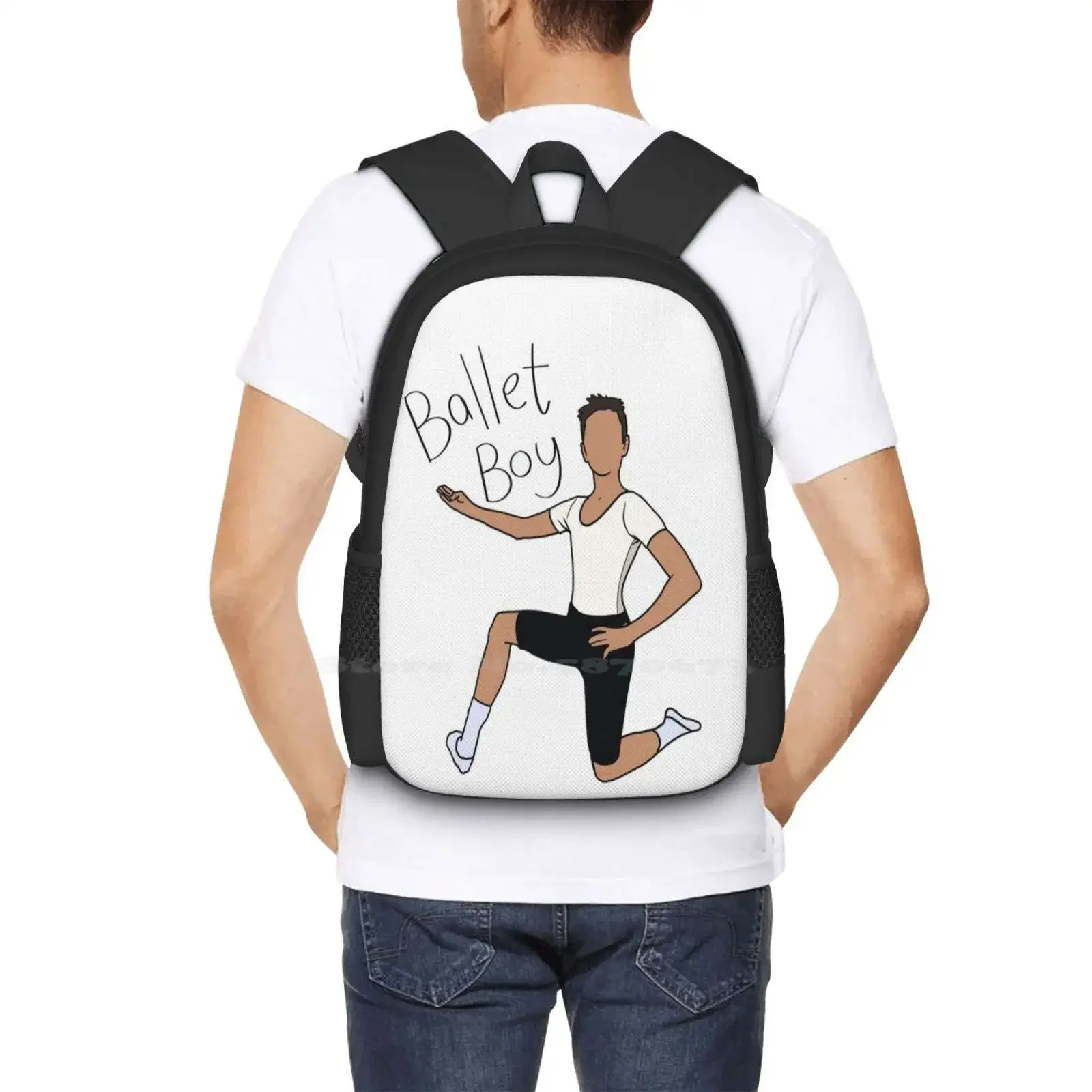 الباليه الصبي الساخن بيع المدرسية على ظهره حقائب الموضة الأولاد الرقص أيضا الصبي راقصة الذكور راقصة الباليه الصبي #6