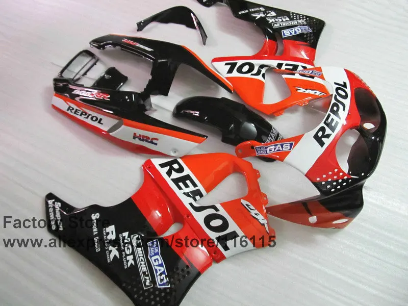 7gifts  Motor fairing kit for HONDA CBR900RR 1992 1993 1994 1995 CBR 893RR 92 93 94 95 CBR 893 classic repsol fairings set