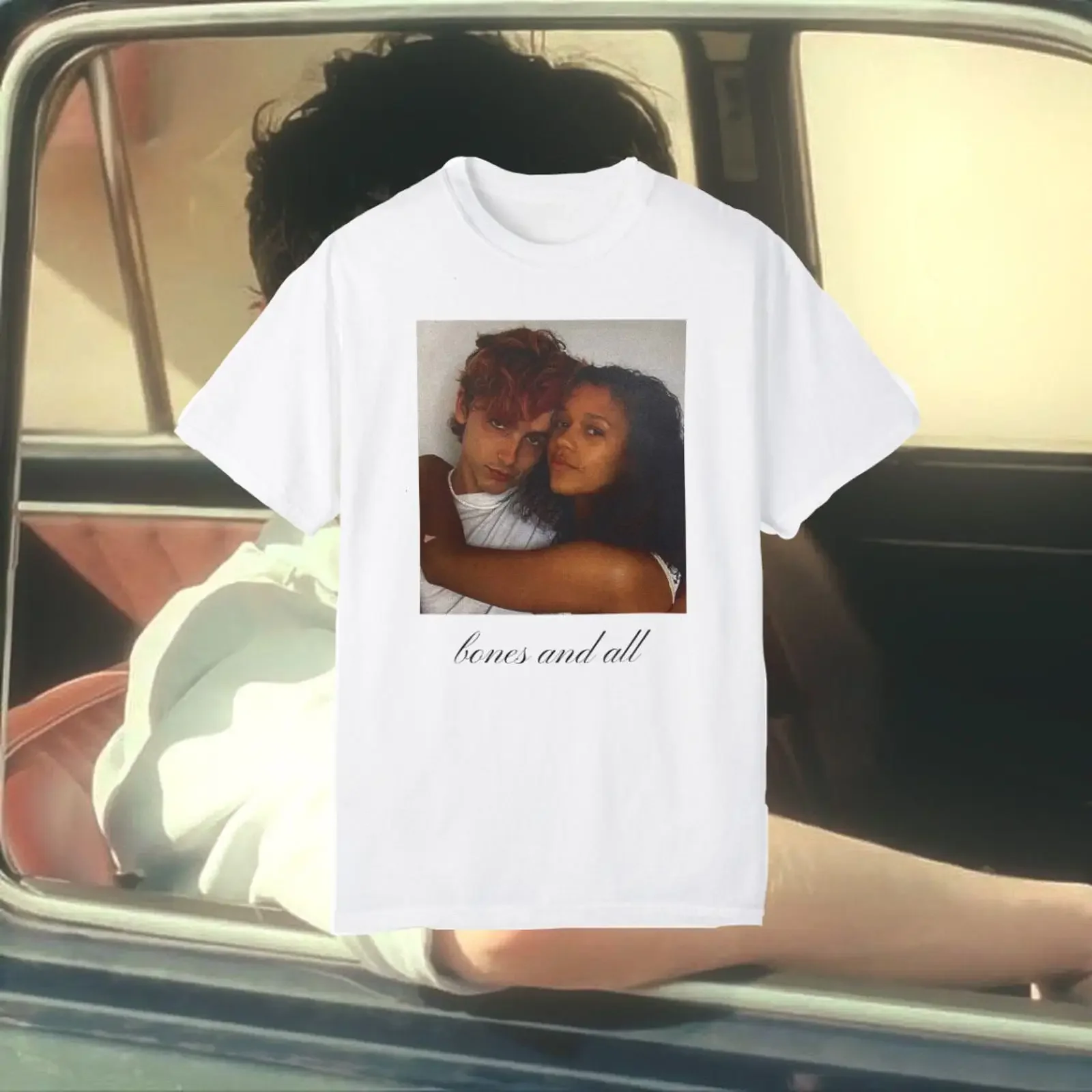 bones and all t shirt timothee chalamet call me by your name coquette aesthetic vintage Washed graphic Breathable Slightly
