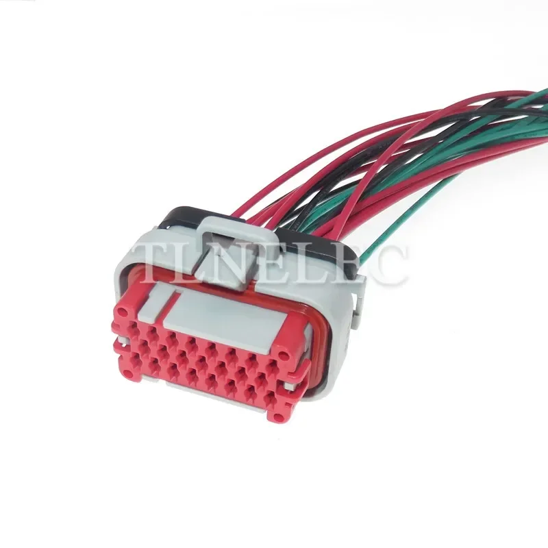 23 Pin Way Car Grey Tyco With Wires Automotive Waterproof AMP Sealed Connector With Crimp Terminals 770680-4