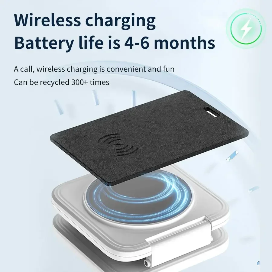 Ultra Thin Bluetooth GPS Positioning Anti Loss Device for Find My APP IOS Smart Mini Tag Luggage Key Finder Wallet Phone Tracker