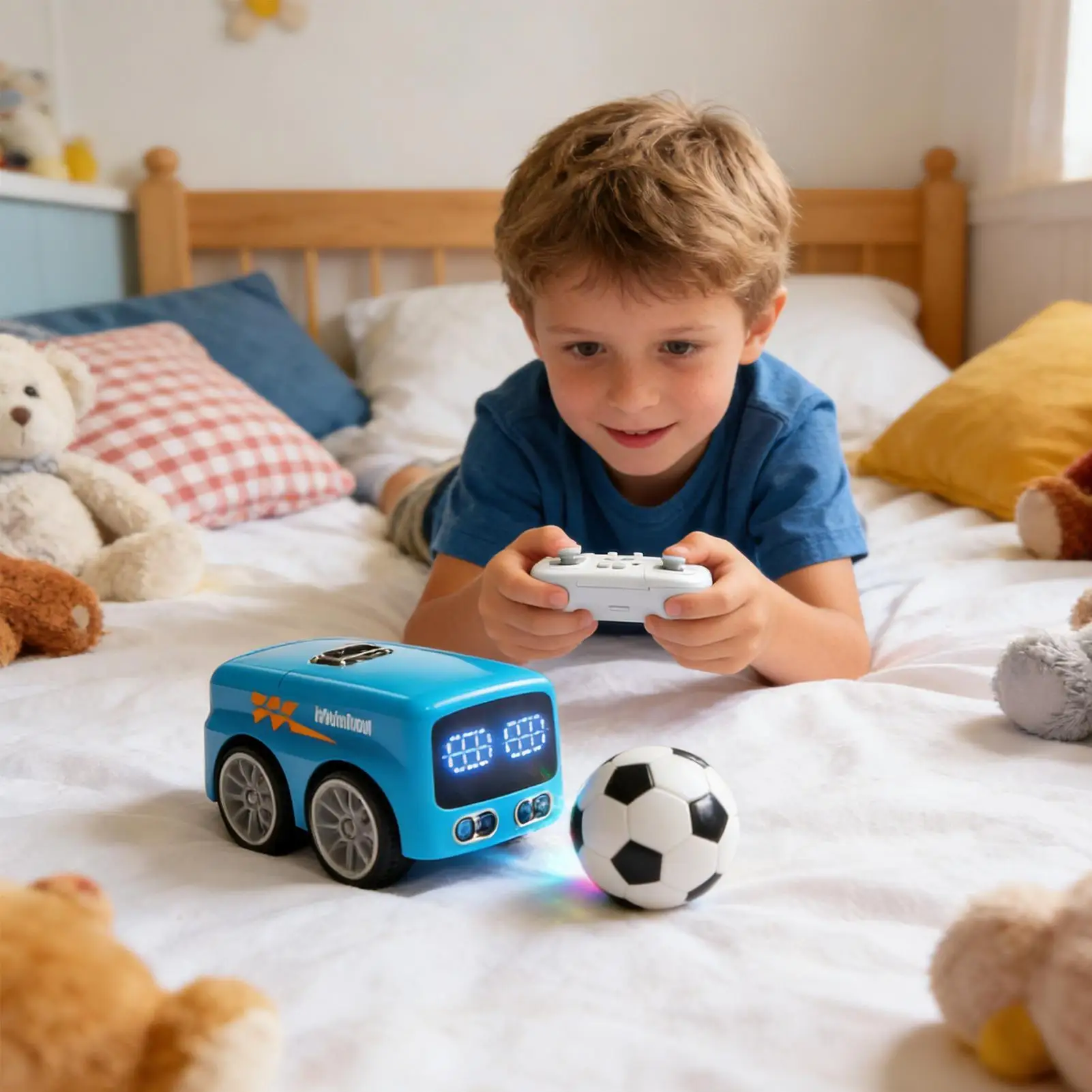 Gesture Sensing Stunt Car Interactive Bus Hand Controlled Remote Control RC Car Toys For Kids Ages 5-12 Girls Birthday Party