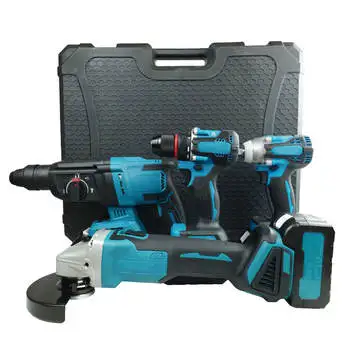 High Performance OEM Brushless Cordless Drill Set High Quality  Variable Speed  Lithium Battery Power Tools Kit