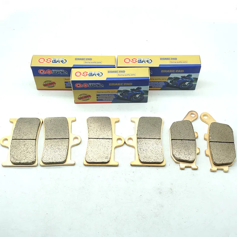 Sintered Motorcycle Front Rear Brake Pads for YAMAHA YZF690 YZF-R7 BEB8 2022 BEBY 2023 2024 2026 High Performance Heavy Duty