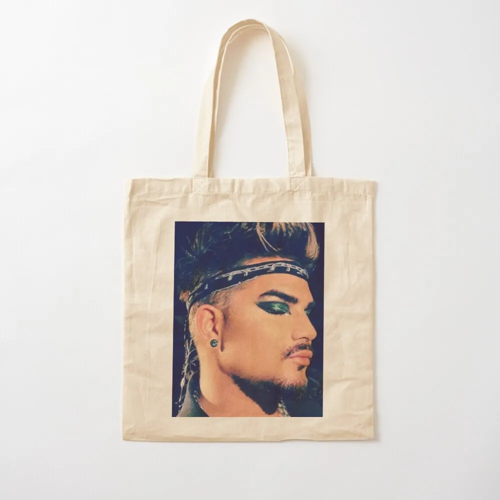 Glam Rockstar Adam Lambert Tote Bag Women's handbag tote men's canvas Canvas