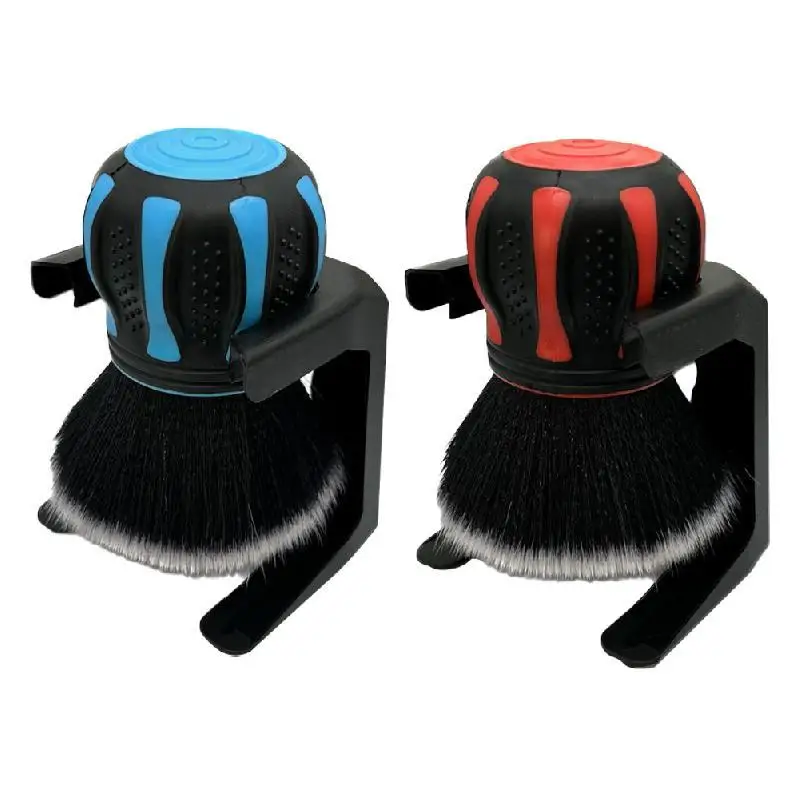 Automotive Interior Brush Automotive Interior Soft Brush Automotive Exhaust Dust Removal Tool Spherical Soft Brush