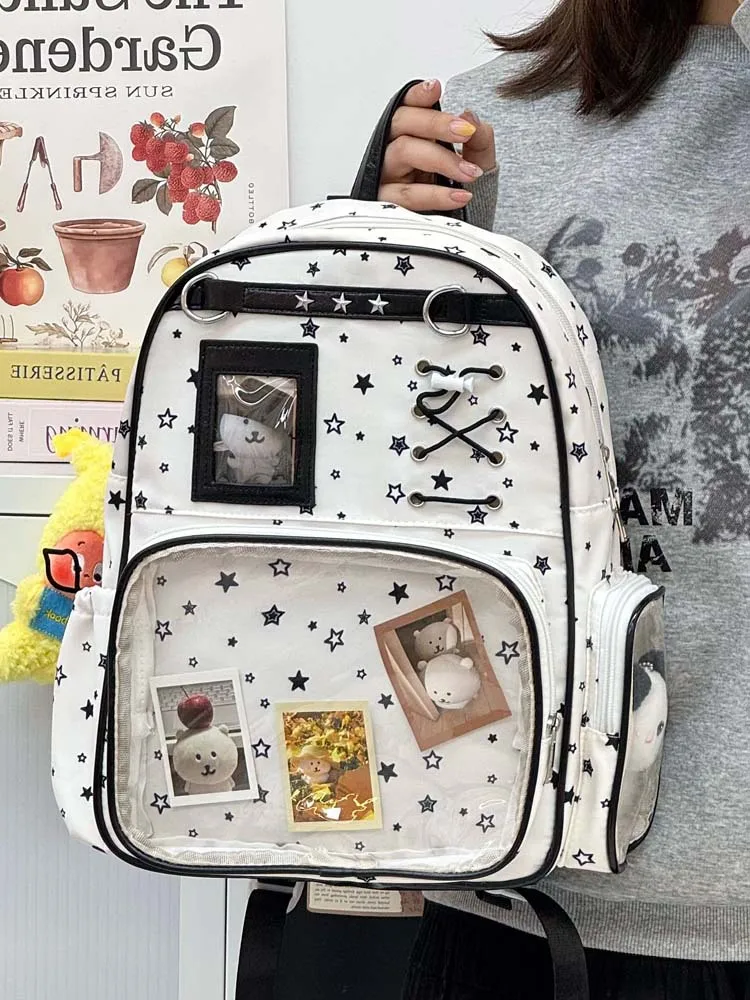Kawaii Starry Harajuku Pastel Ita Backpack