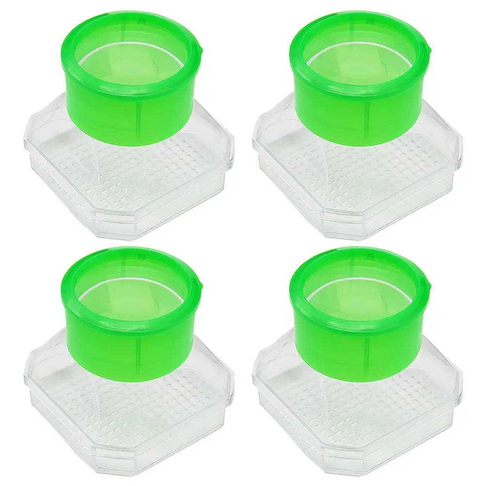4Pcs Insect Observation Box Plastic Magnifier Explorer Kit Long Time Use Outdoor Tools