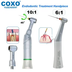 COXO Dental Low Speed Handpiece 6:1/10:1 Endodontic Treatment Handpiece 45º Reciprocating E Type Fit Dentsply M4 KAVO NSK W&H