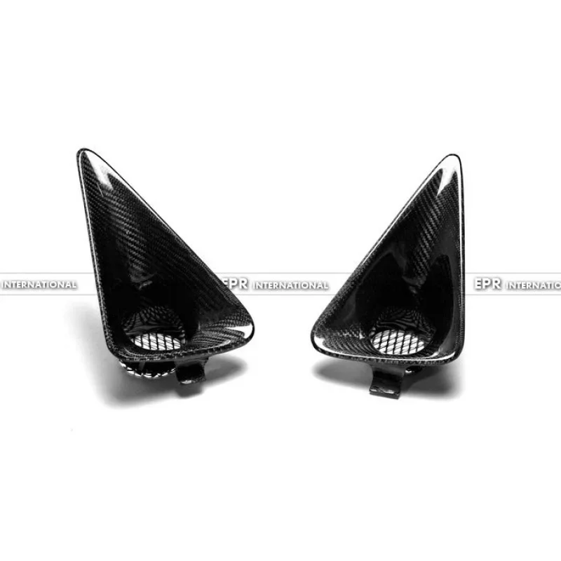 SAAR Compatible with Honda Civic FN2 Type R Carbon Fiber Modification Parts Front Fog Light Frame Cover Front Air Intake Modific
