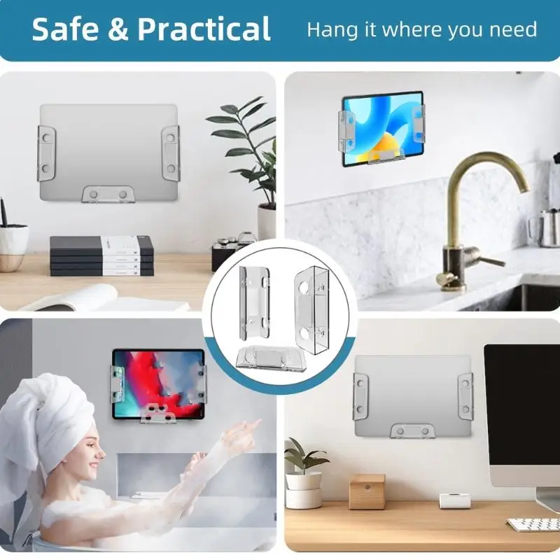 

Y1UB Universal Laptop Mounting System Toolless Installation For Small Workspaces