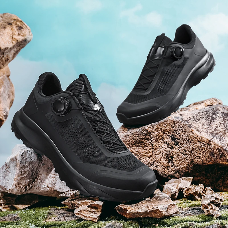New Golf Men Shoes Professional Golfers Sneaker Non Slip Walking Lightweight Comfortable Footwear Black White Driving Boots