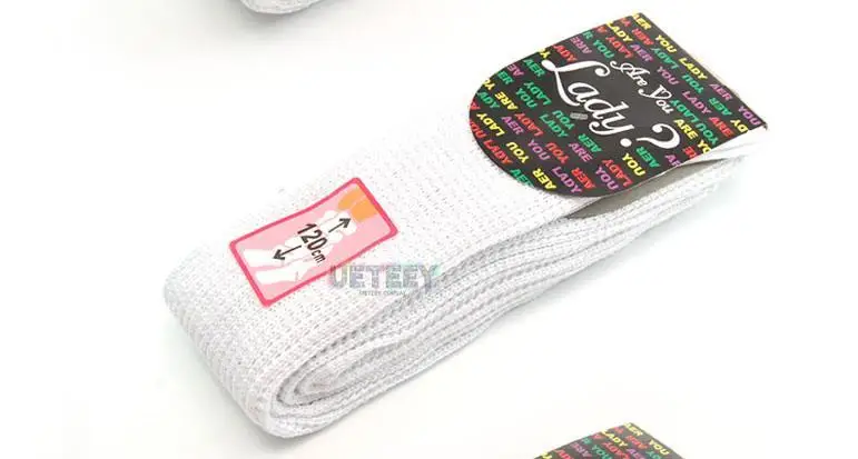 UETEEY اليابان Toaru Kagaku لا السكك الحديدية تأثيري المدرسة الثانوية النساء فتاة ترهل جورب موحدة تأثيري اكسسوارات تدفئة الساق #4