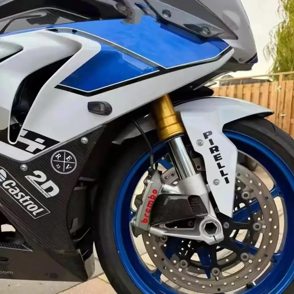 100% Carbon Fiber Motorcycle Front Brake Air Duct Caliper Radiator Cover For BMW S1000R S1000RR M1000R M1000RR HP4 S1000XR view 5