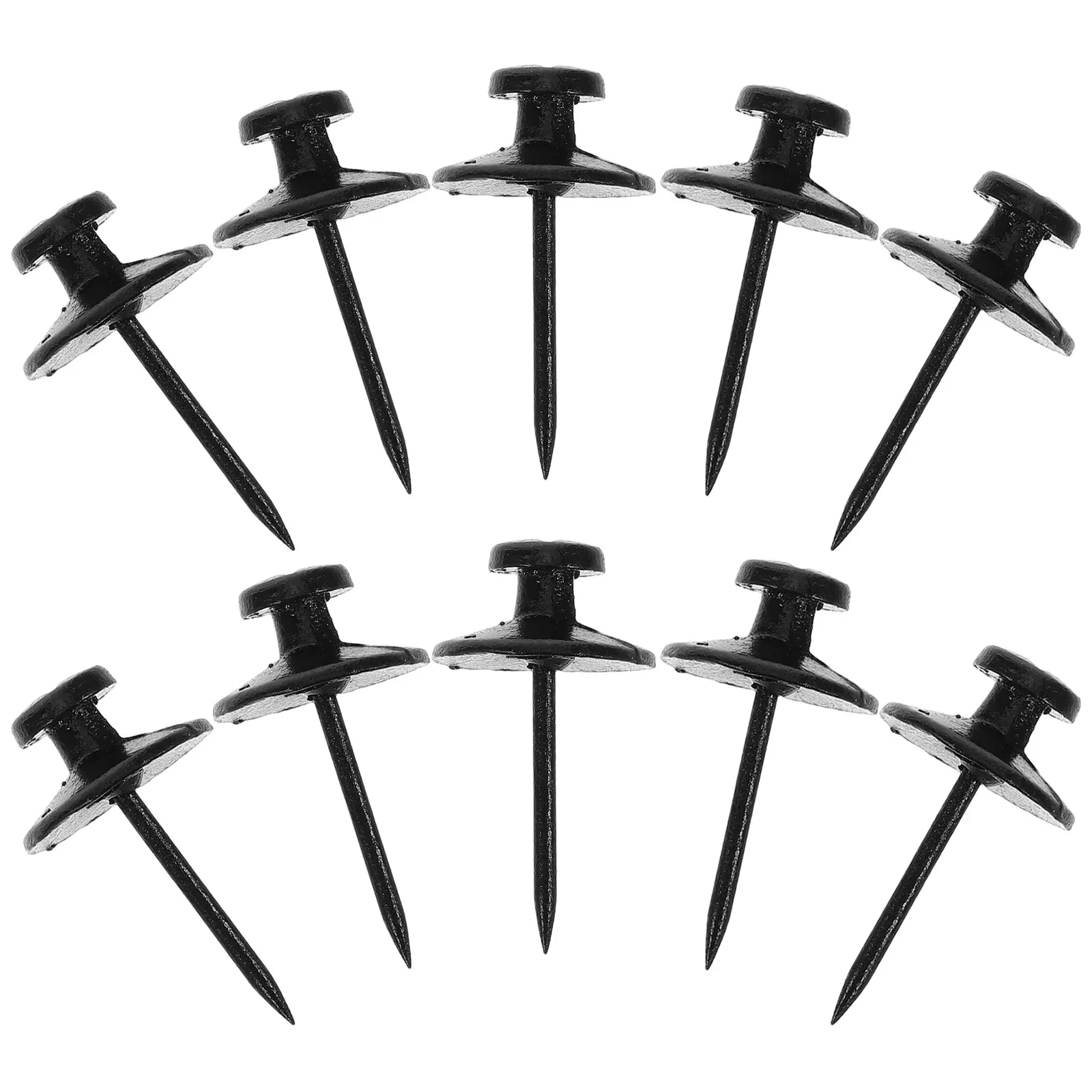30Pcs Elegant Star Design Thumbtacks Zinc Alloy Wall Hanging Nails for Pictures Keys Decorative Items Hard Wall Plasterboard