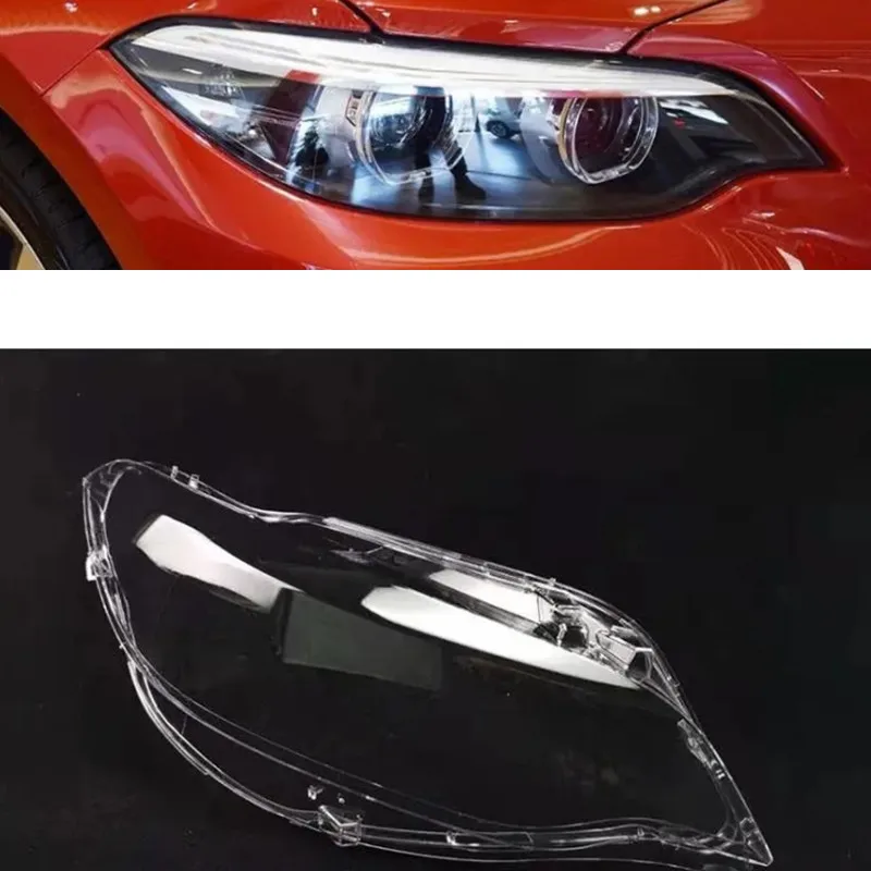 

Car Styling Headlight Clear Cover Front Headlamp Lens Clear Lamp Cover Shell for BMW F22 F23 2 Series 2014-2019