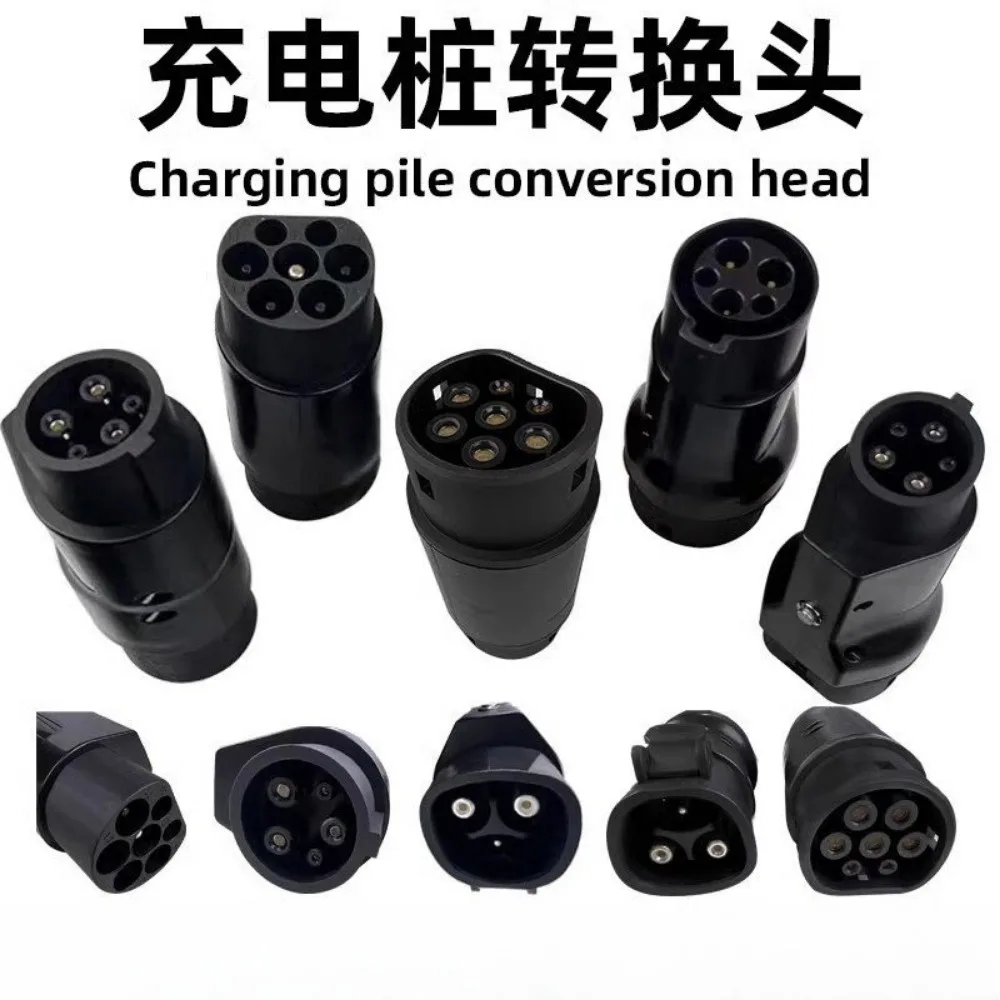 CCS2 to GB/T DC Fast Charging Adapter 250KW 400KW, Type 2 to GB/T AC Charging Converter 7KW 22KW