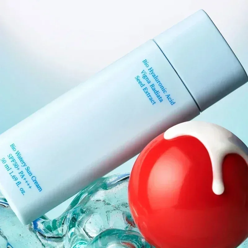 Korean Face Sunscreen Stick Light Blue Matte Sunstick For Soft Silky Skin Cotton Soft Sun Stick Watery Texture UV Protection New