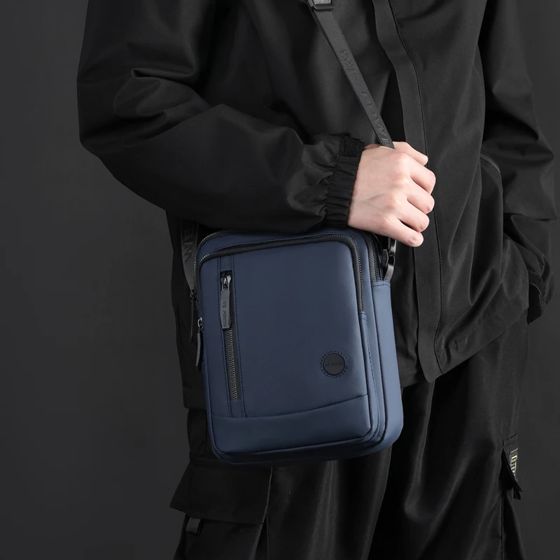 Bolso de hombro de nailon para hombre, Grande y Pequeña bandolera de alta calidad, ideal para negocios, novedad de 2024