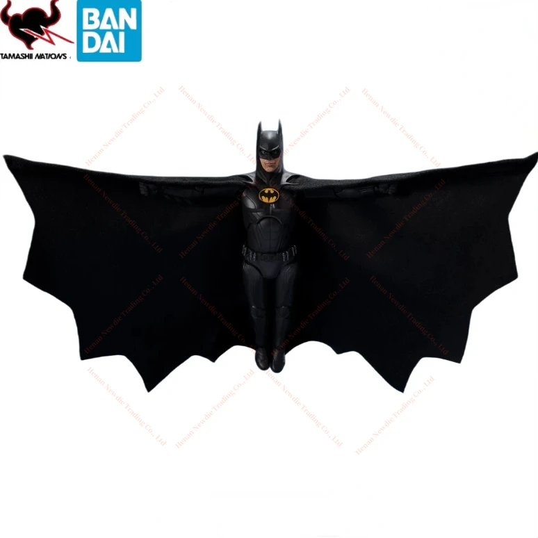 In Stock [72 Hours Shipping] Original Bandai Shfiguarts The Flash Michael Keaton Batman Bruce Wayne Toy Collectible Gift