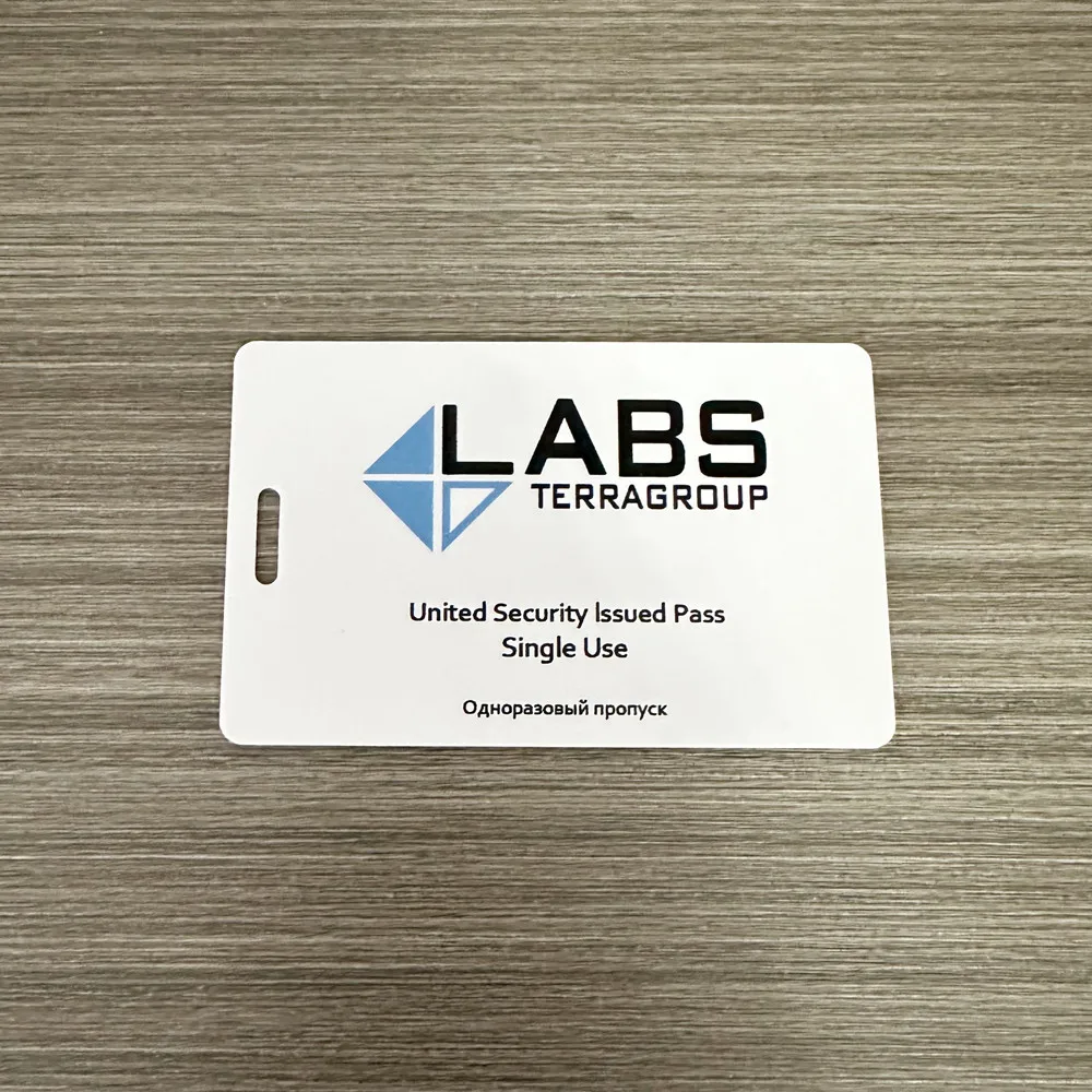 Ontsnappen Uit Tarkov Rode Kaart Terragroup Labs Key Card Accessoires 0.84Mm